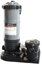 120 Square Foot Cartridge Filter w/1HP 2-Speed Pump 