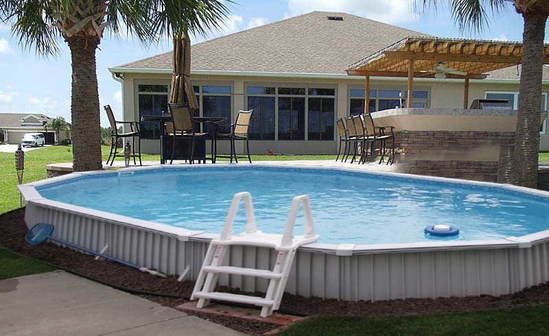 30 ft oval pool