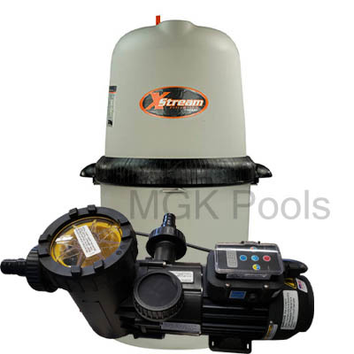 XStream 150 Cartridge Filter w/Speck E71-ll Variable Speed Pump