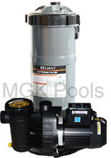 120 Sq Ft Cartridge w/Speck A91 Variable Speed Pump