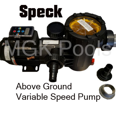 Undertrykkelse Dekoration Almindelig Above Ground Pool Pump - Speck E-71 - Variable Speed - Energy Efficient