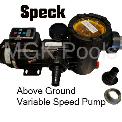 Ground Pool Pump - Speck E-71 - Variable Speed Energy Efficient