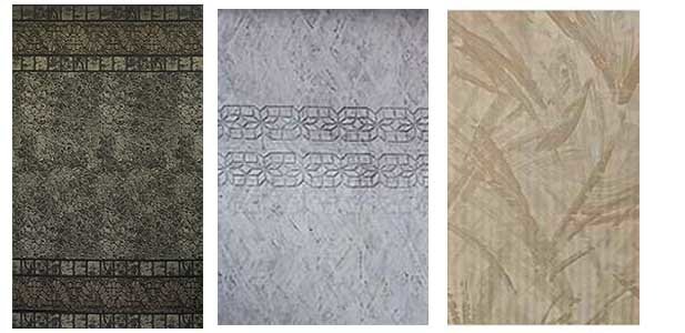 Choice of Atlas LASA wall patterns.